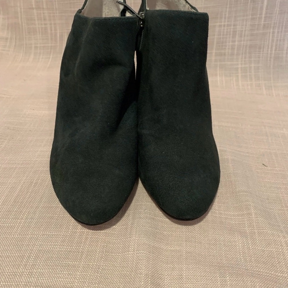 Vince Camuto Dark Blue Suede Ankle Boots